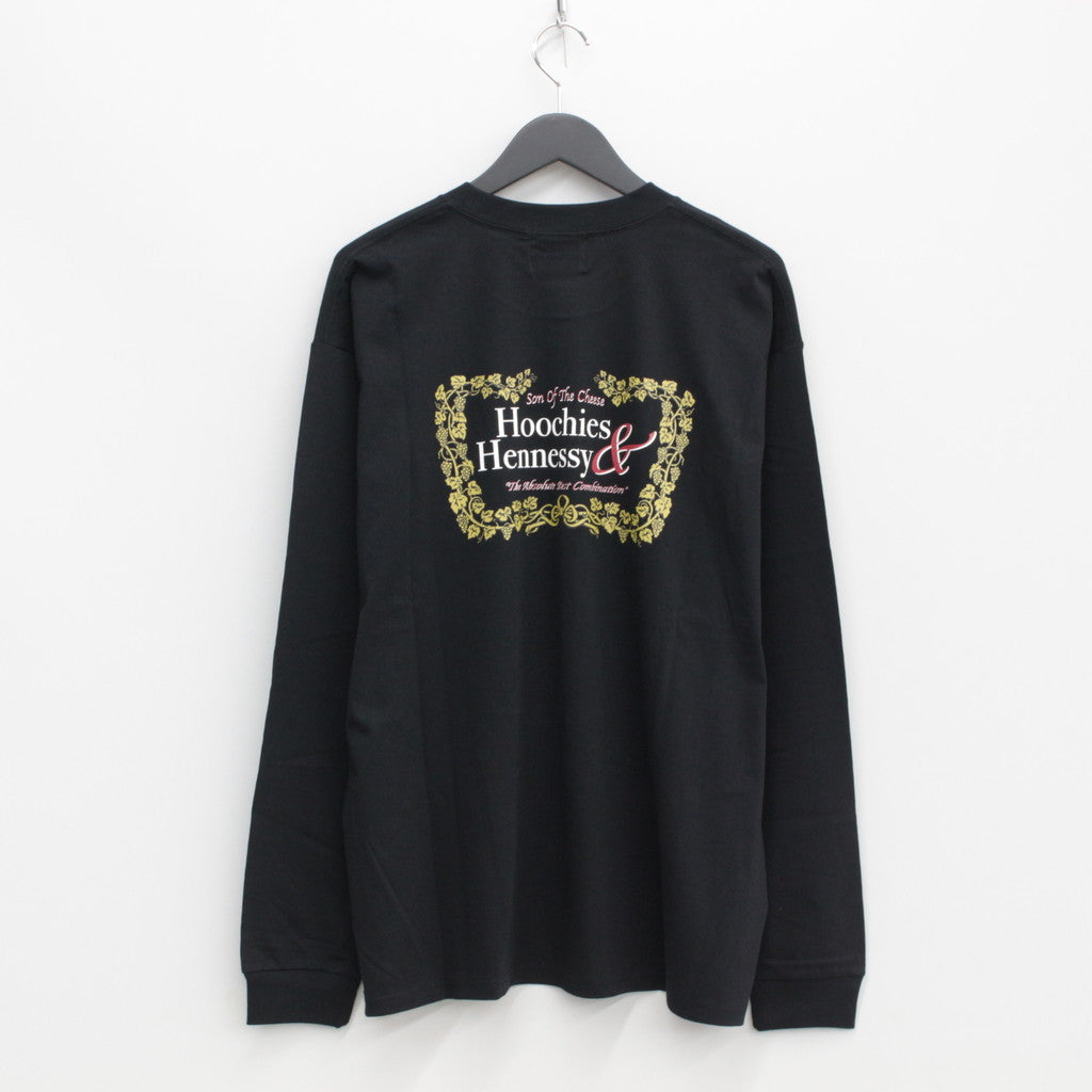 HOOCHIES&amp;HENNESSY L/S T卹#黑色 [SC2320-LT01]