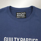 HEAVY WEIGHT CREW NECK SWEAT SHIRT #NAVY [23FWE-WMC-SS04]