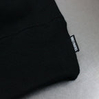 HEAVY WEIGHT CREW NECK SWEAT SHIRT #BLACK [23FWE-WMC-SS04]