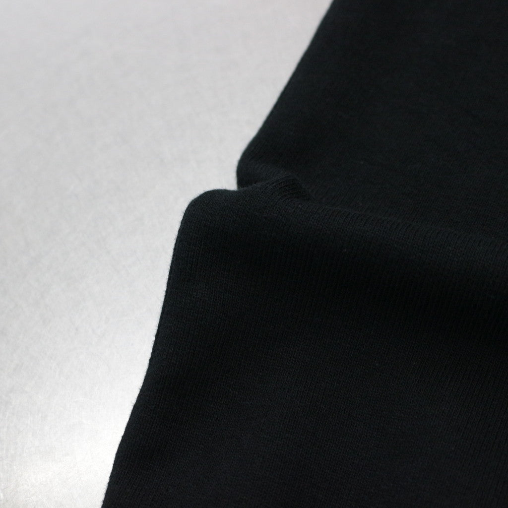 HEAVY WEIGHT PULLOVER HOODED SWEAT SHIRT #BLACK [23FWE-WMC-SS03]