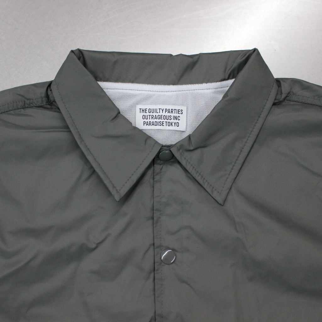 COACH JACKET #GRAY [23FWE-WMO-BL01]