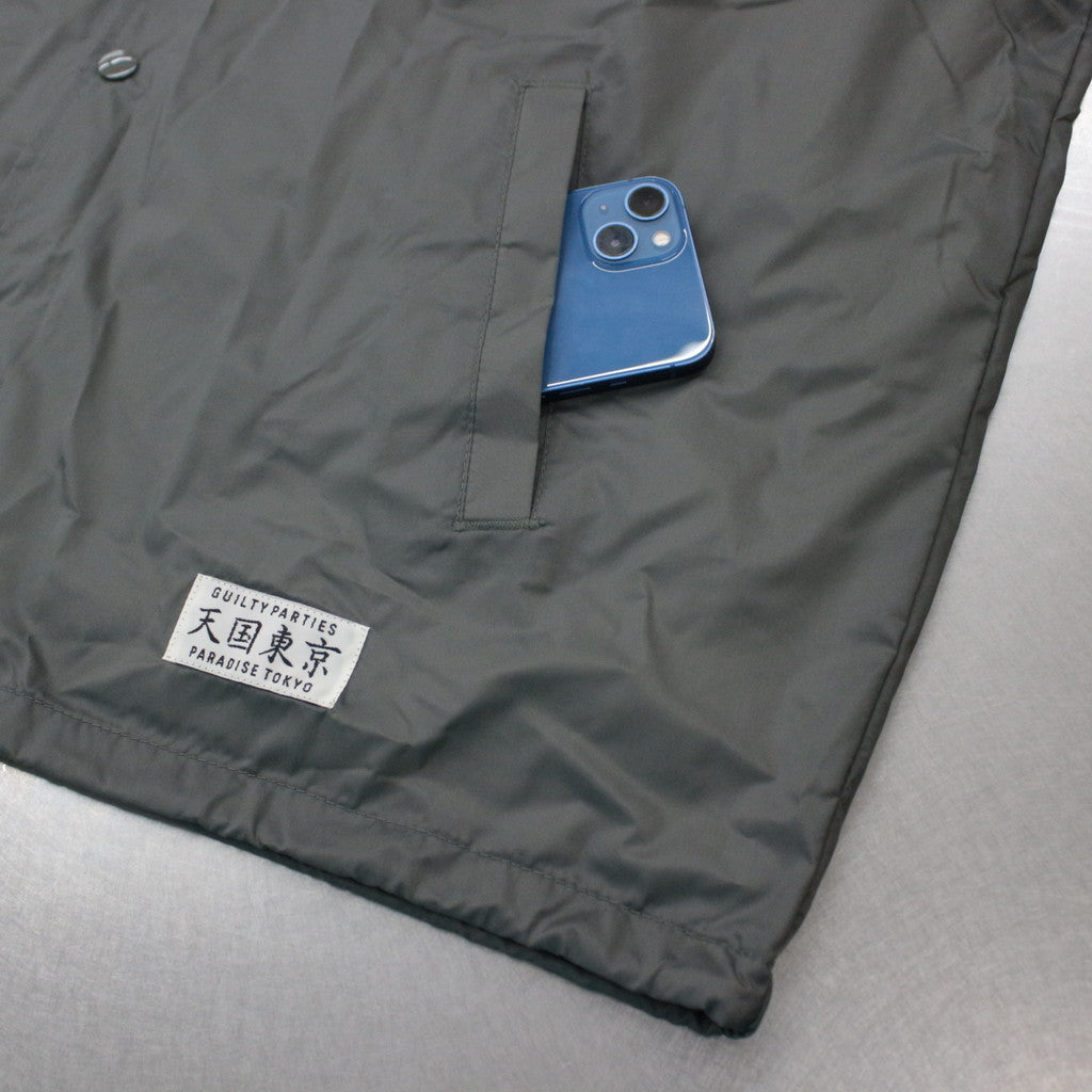 COACH JACKET #GRAY [23FWE-WMO-BL01]