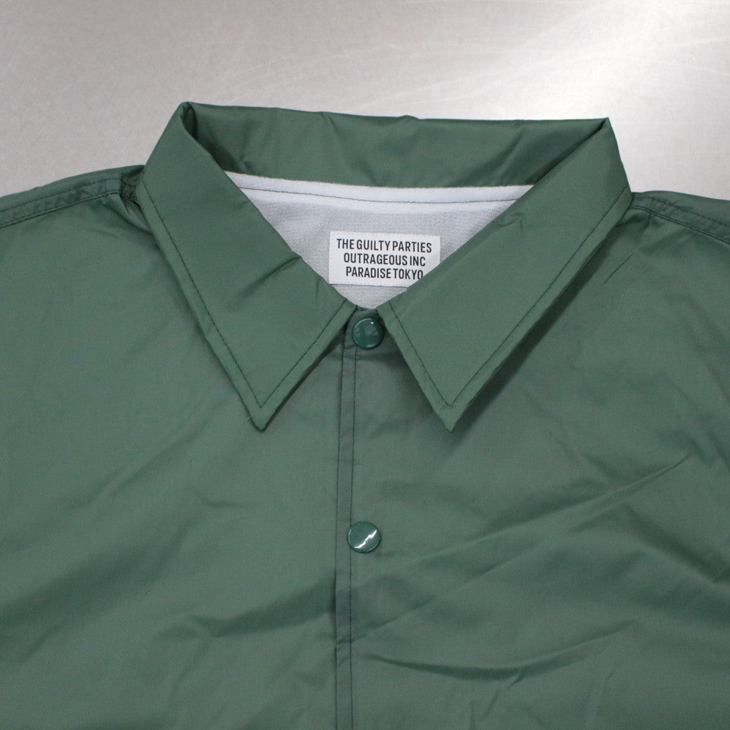 COACH JACKET #GREEN [23FWE-WMO-BL01]
