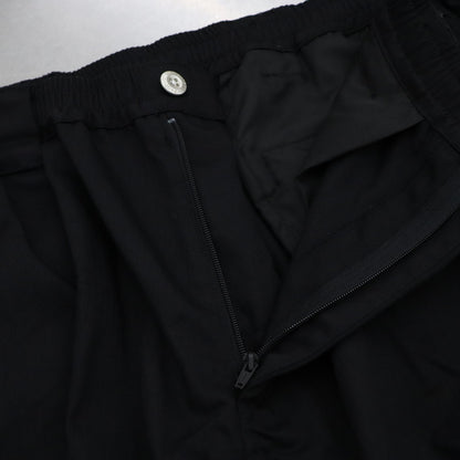 HERRINGBONE BALLOON PANTS II #BLACK [FW23-B07]