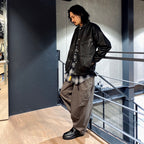 CP 皮夾克 #黑 [J2303003]