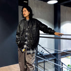 CP 皮夾克 #黑 [J2303003]