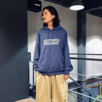 HEAVY WEIGHT PULLOVER HOODED SWEAT SHIRT #NAVY [23FWE-WMC-SS03]