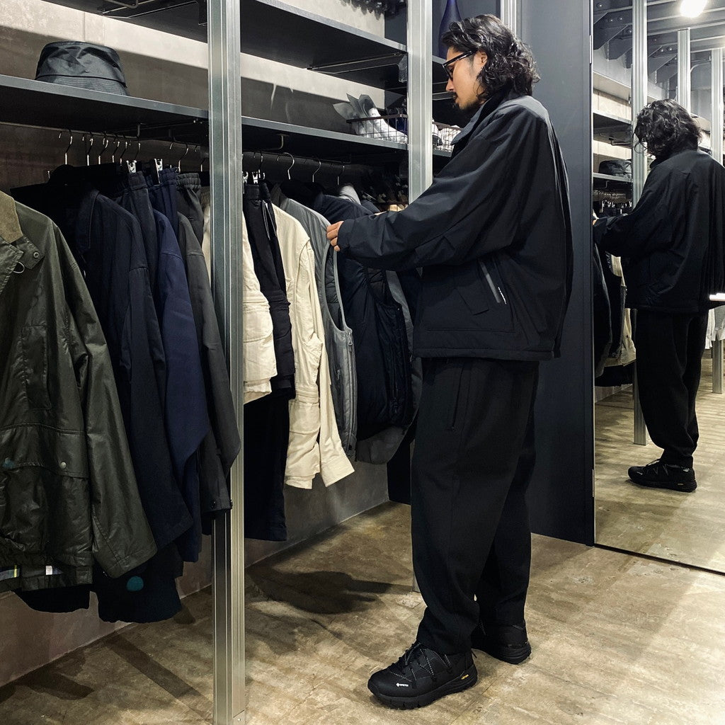 LIGHTWEIGHT BALLOON CROPPED PANTS #BLACK [FST03232M0003]