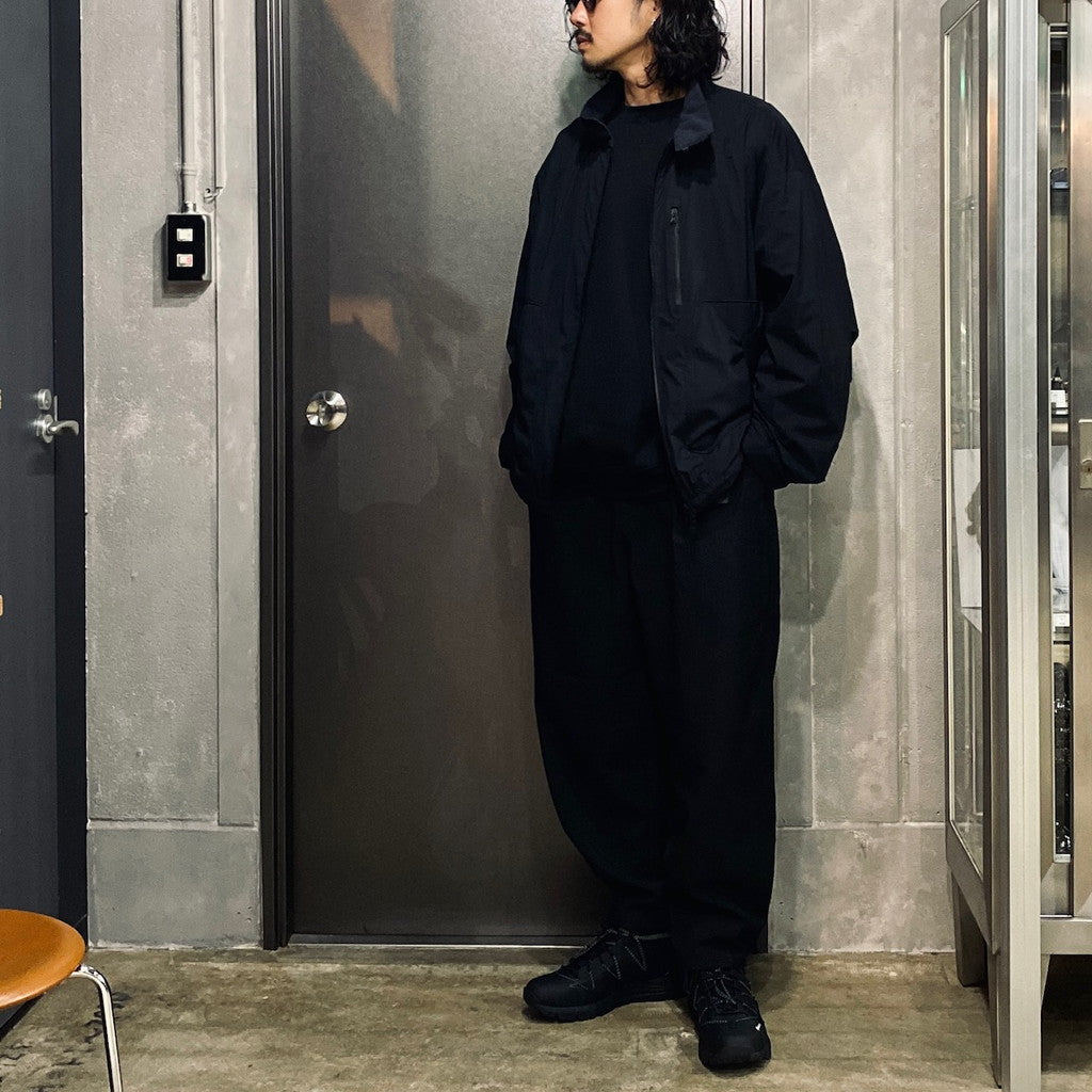 LIGHTWEIGHT BALLOON CROPPED PANTS #BLACK [FST03232M0003]