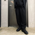 LIGHTWEIGHT BALLOON CROPPED PANTS #BLACK [FST03232M0003]