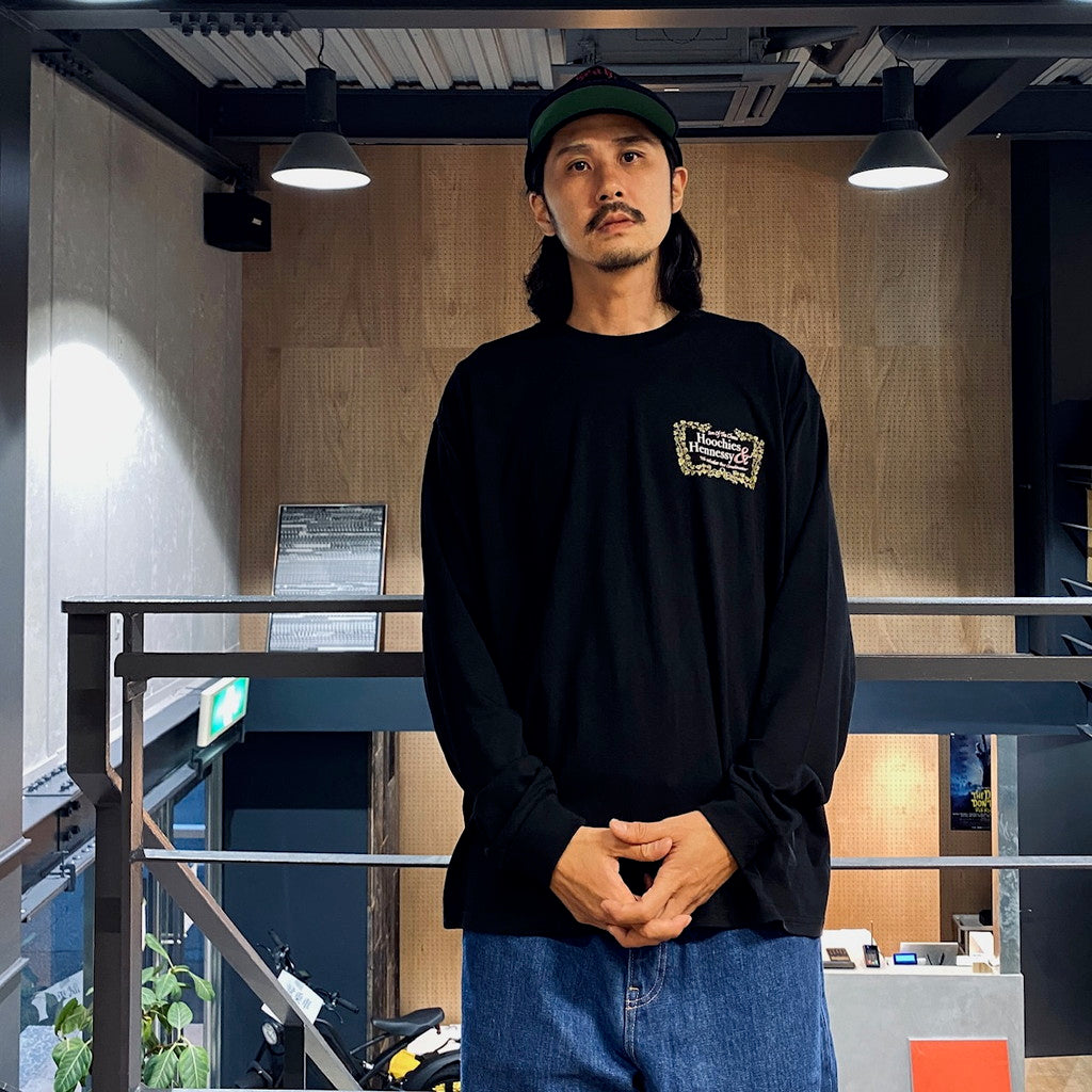 HOOCHIES&amp;HENNESSY L/S T卹#黑色 [SC2320-LT01]