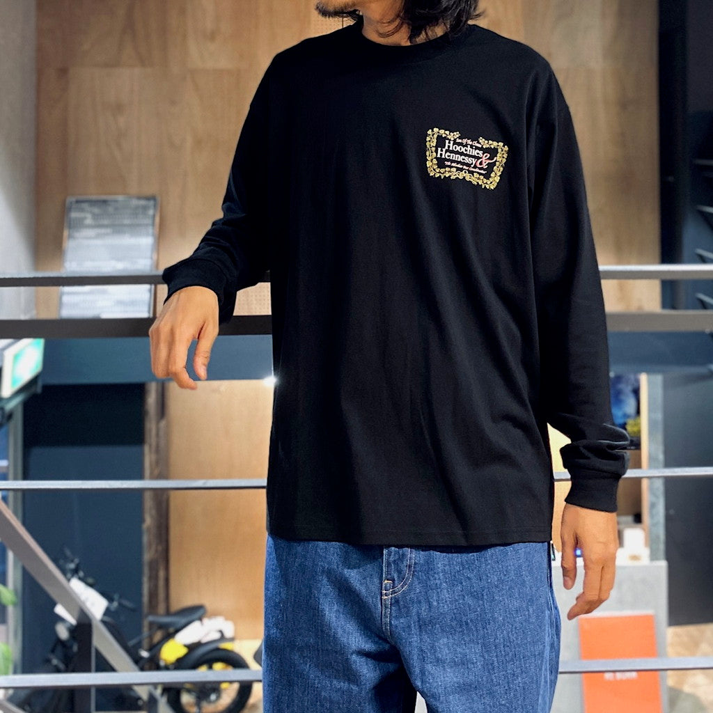 HOOCHIES&amp;HENNESSY L/S T卹#黑色 [SC2320-LT01]