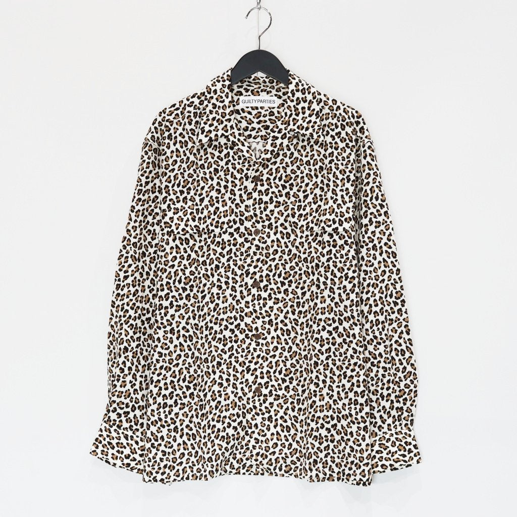 HAWAIIAN SHIRT L/S -TYPE 5- #WHITE [23FW-WMS-HI08]