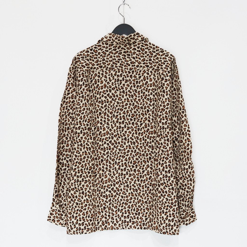 HAWAIIAN SHIRT L/S -TYPE 5- #BEIGE [23FW-WMS-HI08]