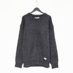 CLASSIC CREW NECK SWEATER -TYPE 1- #CHARCOAL [23FW-WMK-KN01]