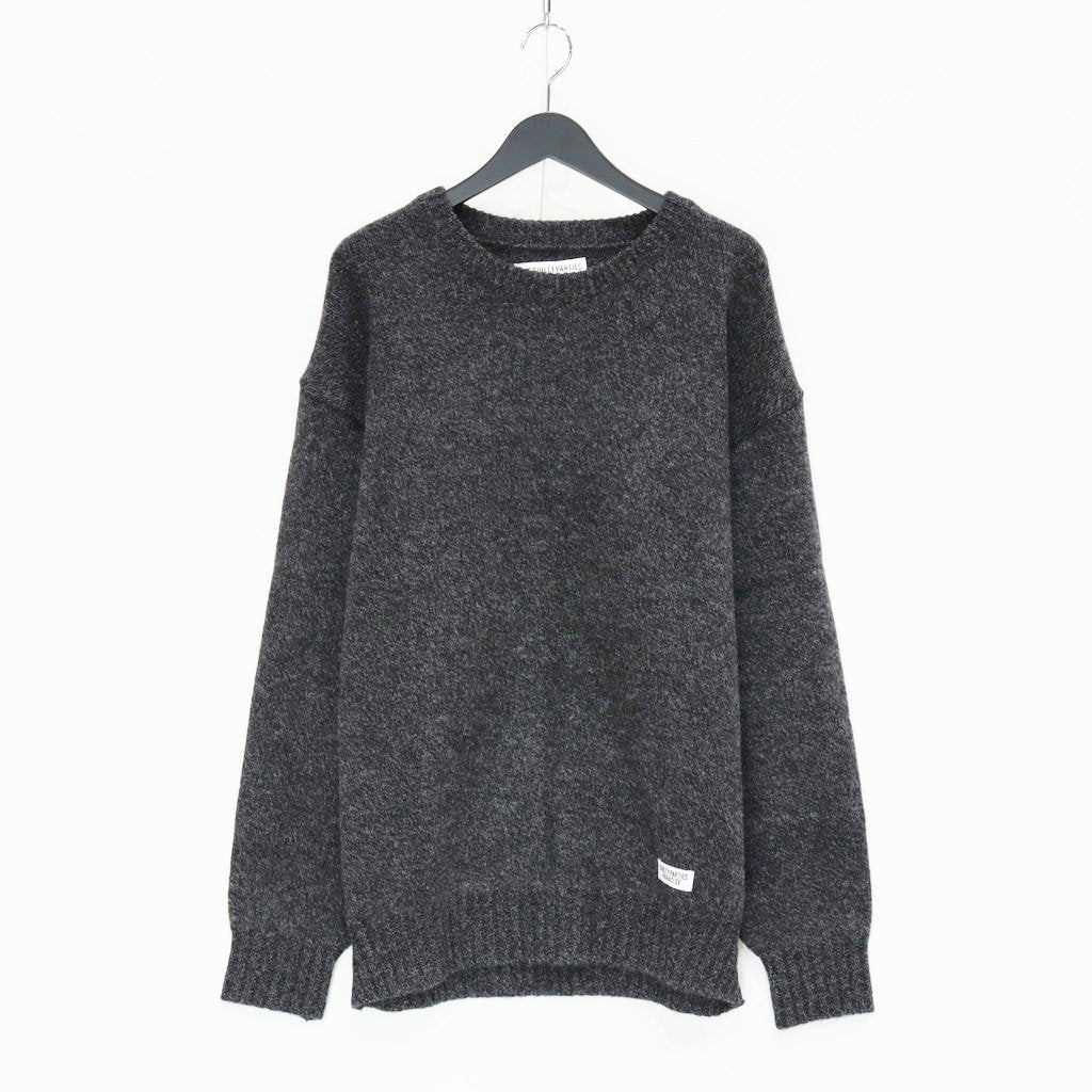 CLASSIC CREW NECK SWEATER -TYPE 1- #CHARCOAL [23FW-WMK-KN01]