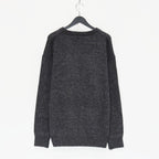 CLASSIC CREW NECK SWEATER -TYPE 1- #CHARCOAL [23FW-WMK-KN01]