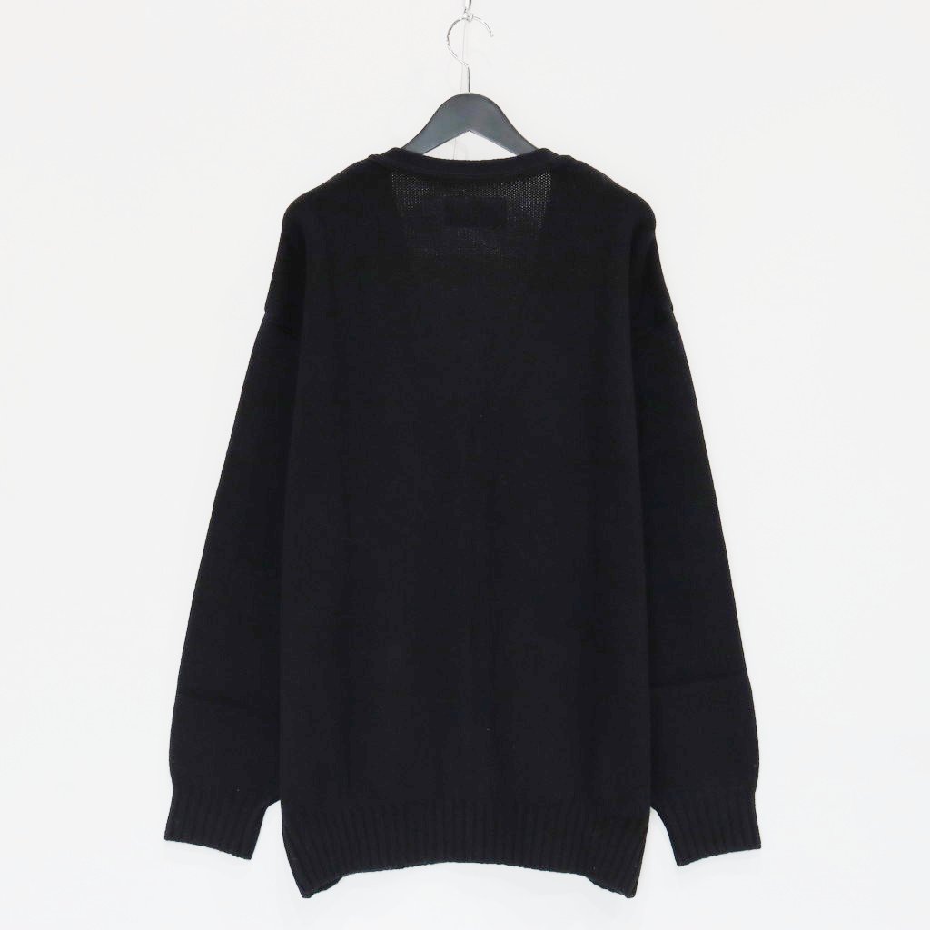 CLASSIC CARDIGAN -TYPE 1- #BLACK [23FW-WMK-KN03]