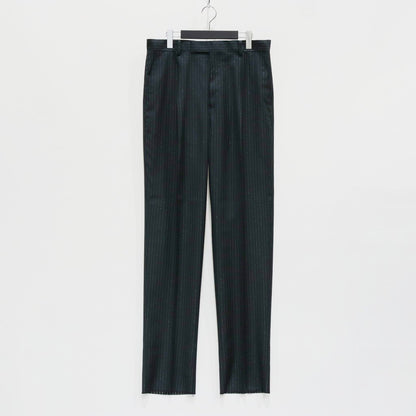 PLEATED TROUSERS -TYPE 2- #GREEN [23FWE-WMP-TR04]