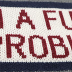 我他媽的問題圓領針織衫 #灰色 [SC2320-KN11]