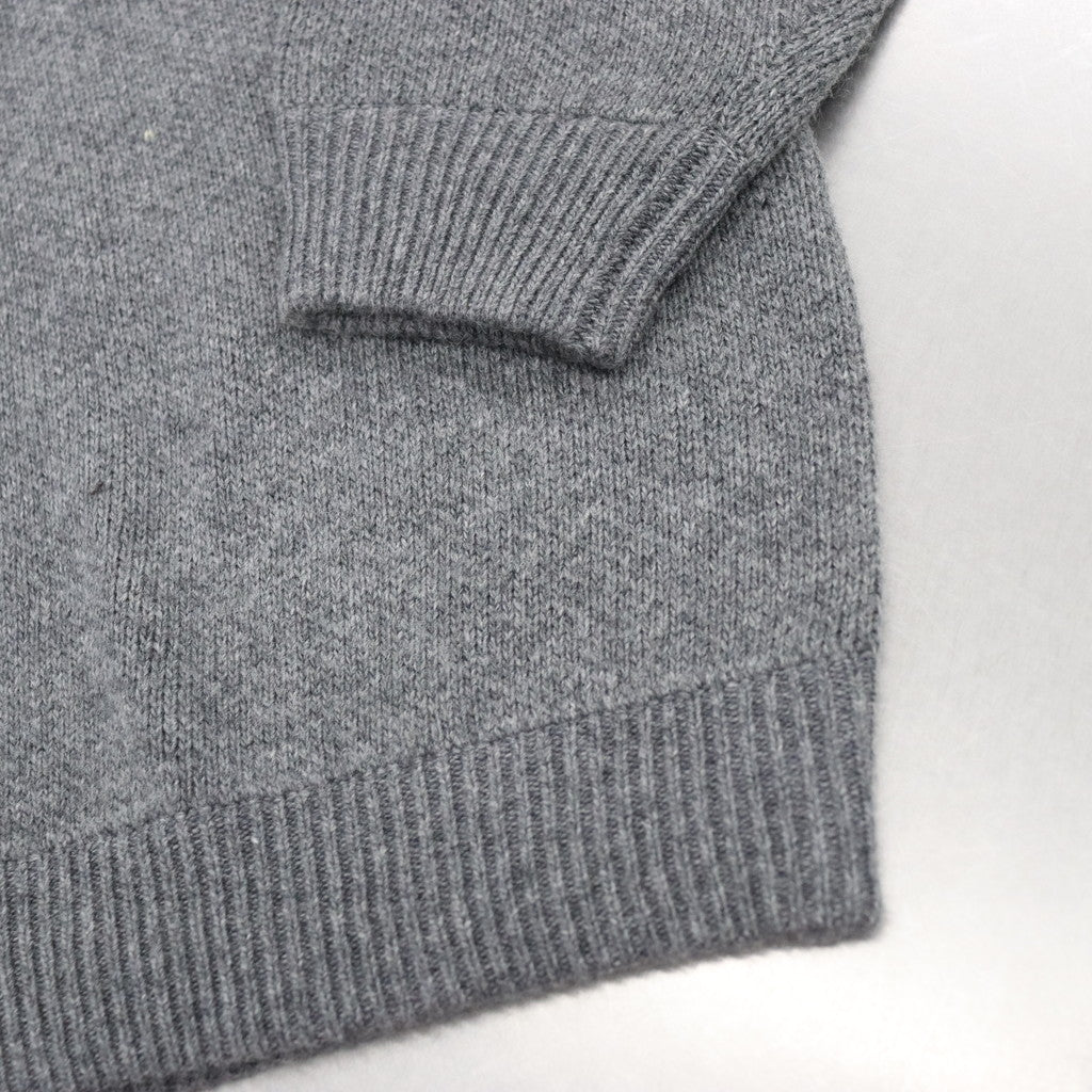 我他媽的問題圓領針織衫 #灰色 [SC2320-KN11]