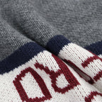 我他媽的問題圓領針織衫 #灰色 [SC2320-KN11]