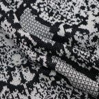 PYTHON KNIT POLO SHIRT #WHITE [23FW-WMK-KN21]