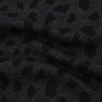 LEOPARD KNIT POLO SHIRT #CHARCOAL [23FW-WMK-KN20]