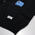 CLASSIC CARDIGAN -TYPE 1- #BLACK [23FW-WMK-KN03]