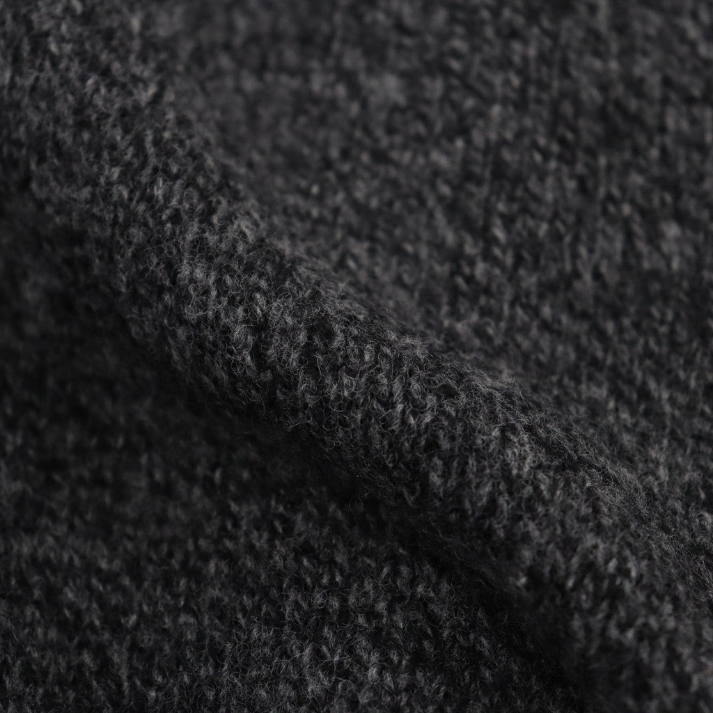 CLASSIC CARDIGAN -TYPE 1- #CHARCOAL [23FW-WMK-KN03]