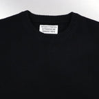 CLASSIC CREW NECK SWEATER -TYPE 1- #BLACK [23FW-WMK-KN01]