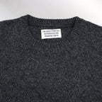 CLASSIC CREW NECK SWEATER -TYPE 1- #CHARCOAL [23FW-WMK-KN01]