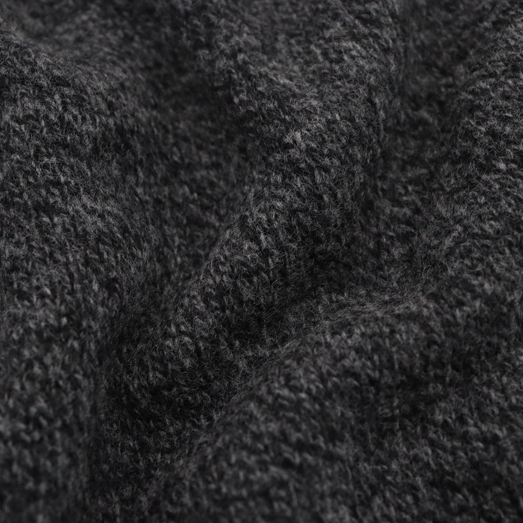 CLASSIC CREW NECK SWEATER -TYPE 1- #CHARCOAL [23FW-WMK-KN01]