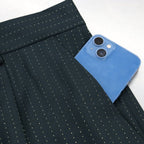 褶襉長褲 - 型號 2- #GREEN [23FWE-WMP-TR04]