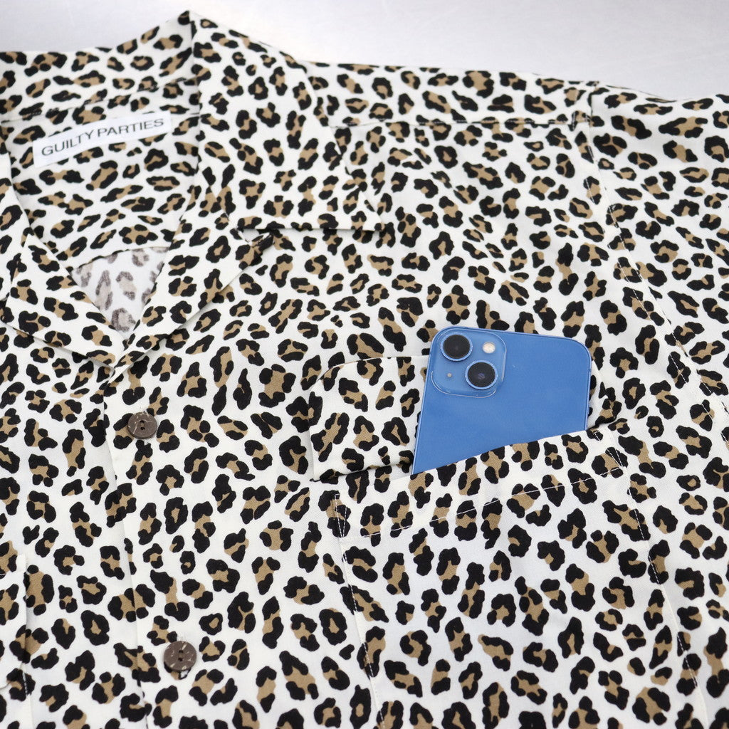 HAWAIIAN SHIRT L/S -TYPE 5- #WHITE [23FW-WMS-HI08]