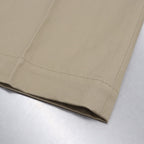 DOUBLE PLEATED CHINO TROUSERS #BEIGE [23FW-WMP-PT01]