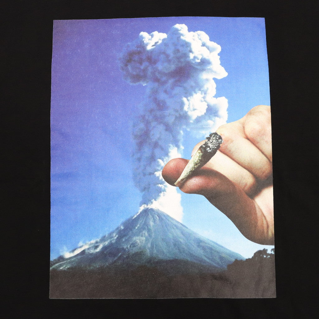 VOLCANO L/S T-SHIRT #BLACK [FW23-T03]