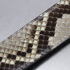 PYTHON LEATHER BELT #WHITE [WMGP-BL01]