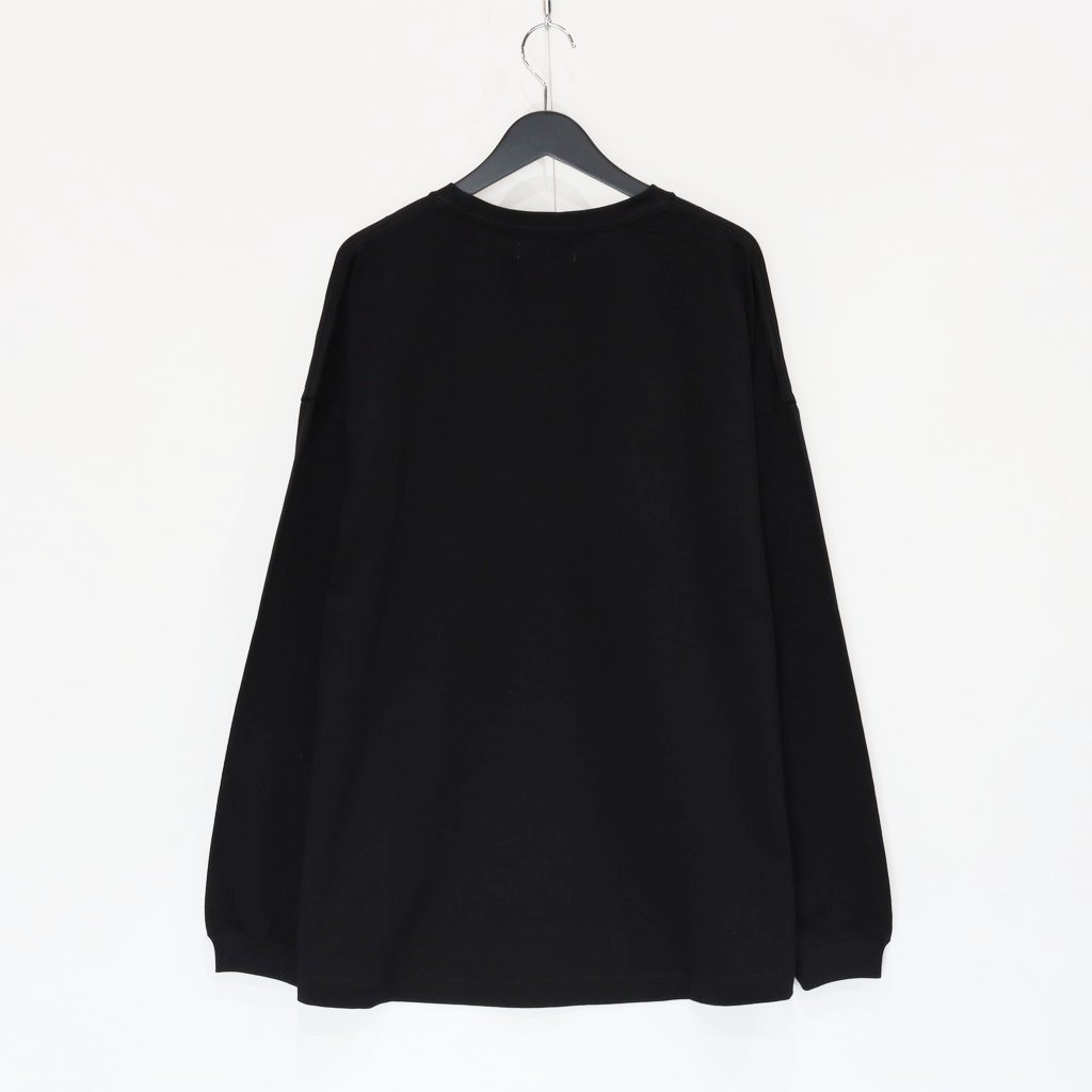 VOLCANO L/S T-SHIRT #BLACK [FW23-T03]