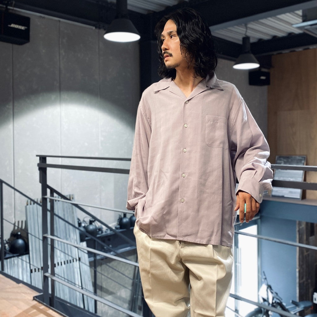 50'S SHIRT L/S -TYPE 1- #PURPLE [23FW-WMS-OC09]