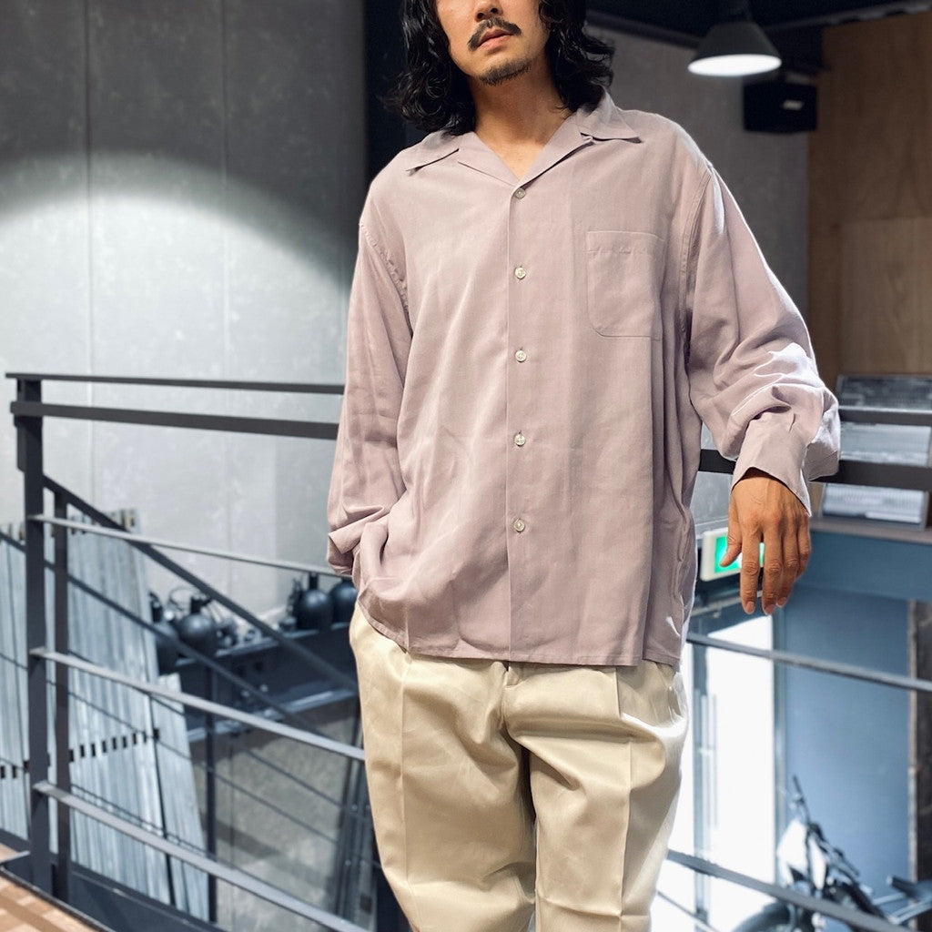 50'S SHIRT L/S -TYPE 1- #PURPLE [23FW-WMS-OC09]
