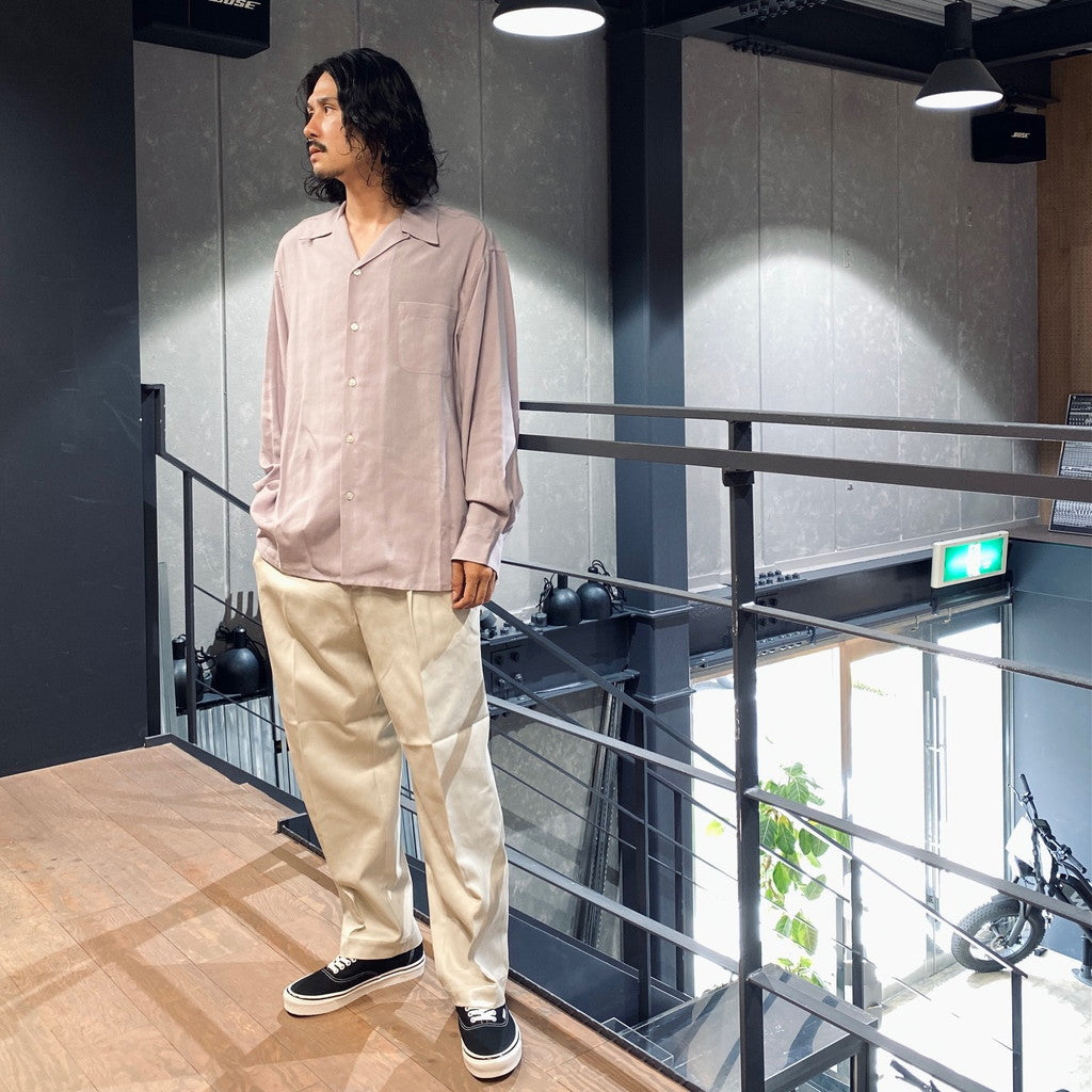 50'S SHIRT L/S -TYPE 1- #PURPLE [23FW-WMS-OC09] – cocorozashi