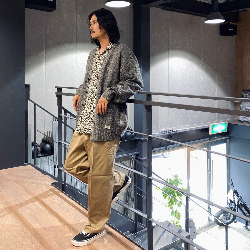 CLASSIC CARDIGAN -TYPE 1- #GRAY [23FW-WMK-KN03] - cocorozashi 三重
