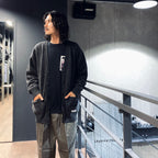 CLASSIC CARDIGAN -TYPE 1- #CHARCOAL [23FW-WMK-KN03]