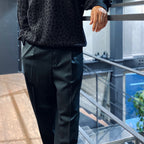 褶襉長褲 - 型號 2- #GREEN [23FWE-WMP-TR04]