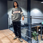 我他媽的問題圓領針織衫 #灰色 [SC2320-KN11]