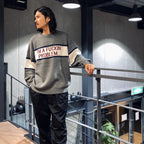 我他媽的問題圓領針織衫 #灰色 [SC2320-KN11]