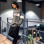 我他媽的問題圓領針織衫 #灰色 [SC2320-KN11]