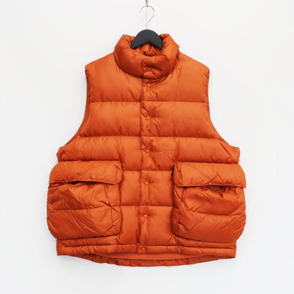 TECH BACKPACKER DOWN VEST #D-ORANGE [BW-24023W]