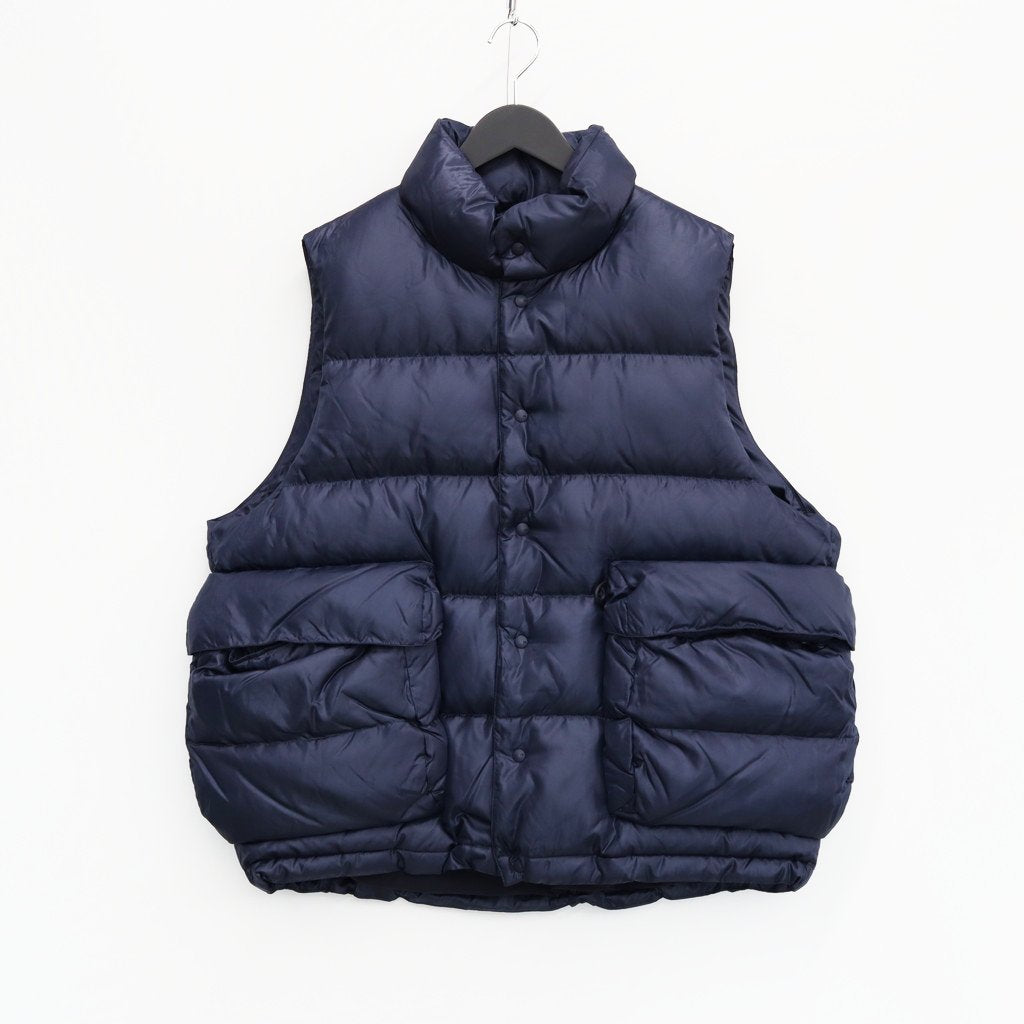 TECH BACKPACKER DOWN VEST #D-NAVY [BW-24023W]